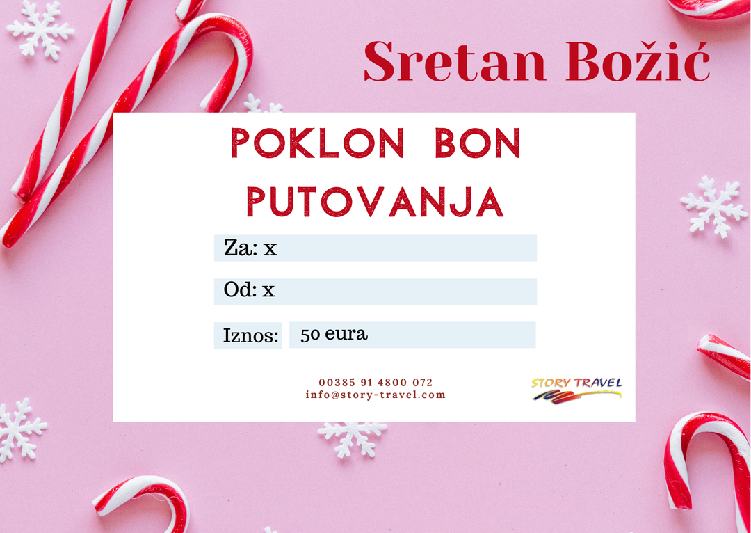 Božićni poklon bon - savršen dar!