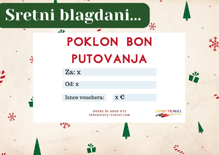 Božićni poklon bon - savršen dar!