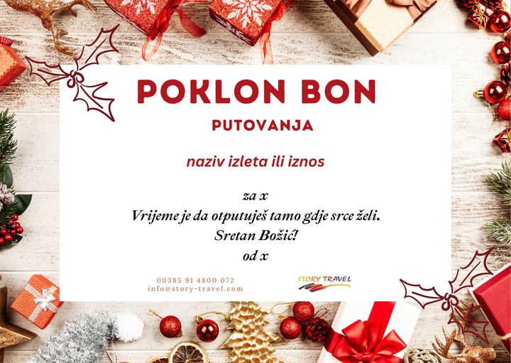 Božićni poklon bon - savršen dar!