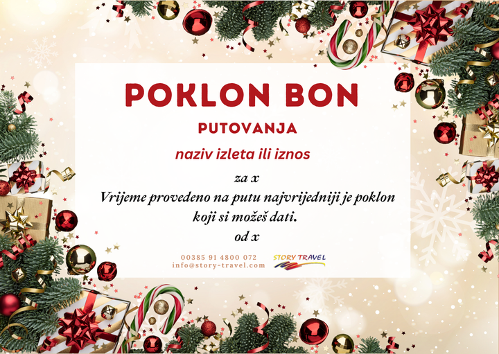 Božićni poklon bon - savršen dar!