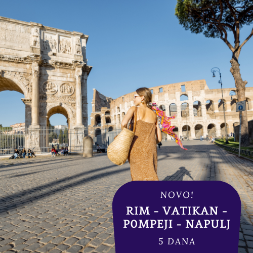 Rim - Vatikan - Pompeji - Napulj  (5 dana)