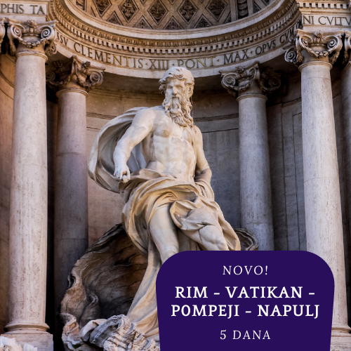 Rim - Vatikan - Pompeji - Napulj  (5 dana)