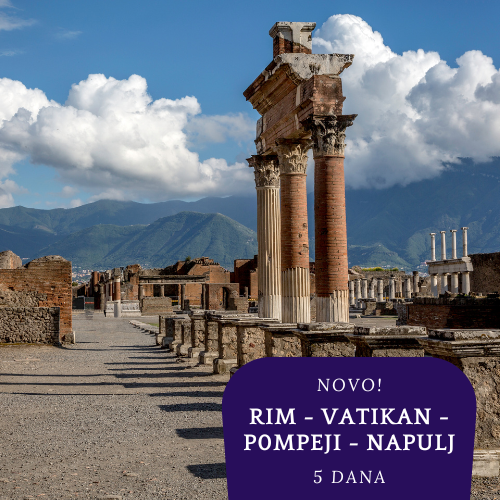 Rim - Vatikan - Pompeji - Napulj  (5 dana)