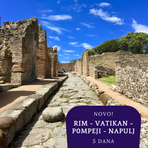 Rim - Vatikan - Pompeji - Napulj  (5 dana)