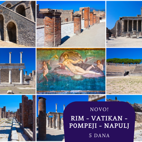 Rim - Vatikan - Pompeji - Napulj  (5 dana)