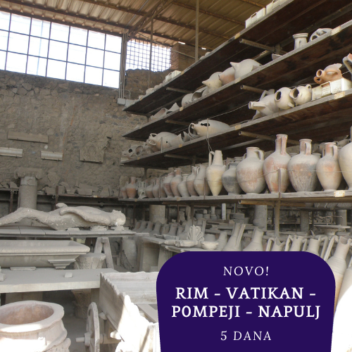 Rim - Vatikan - Pompeji - Napulj  (5 dana)