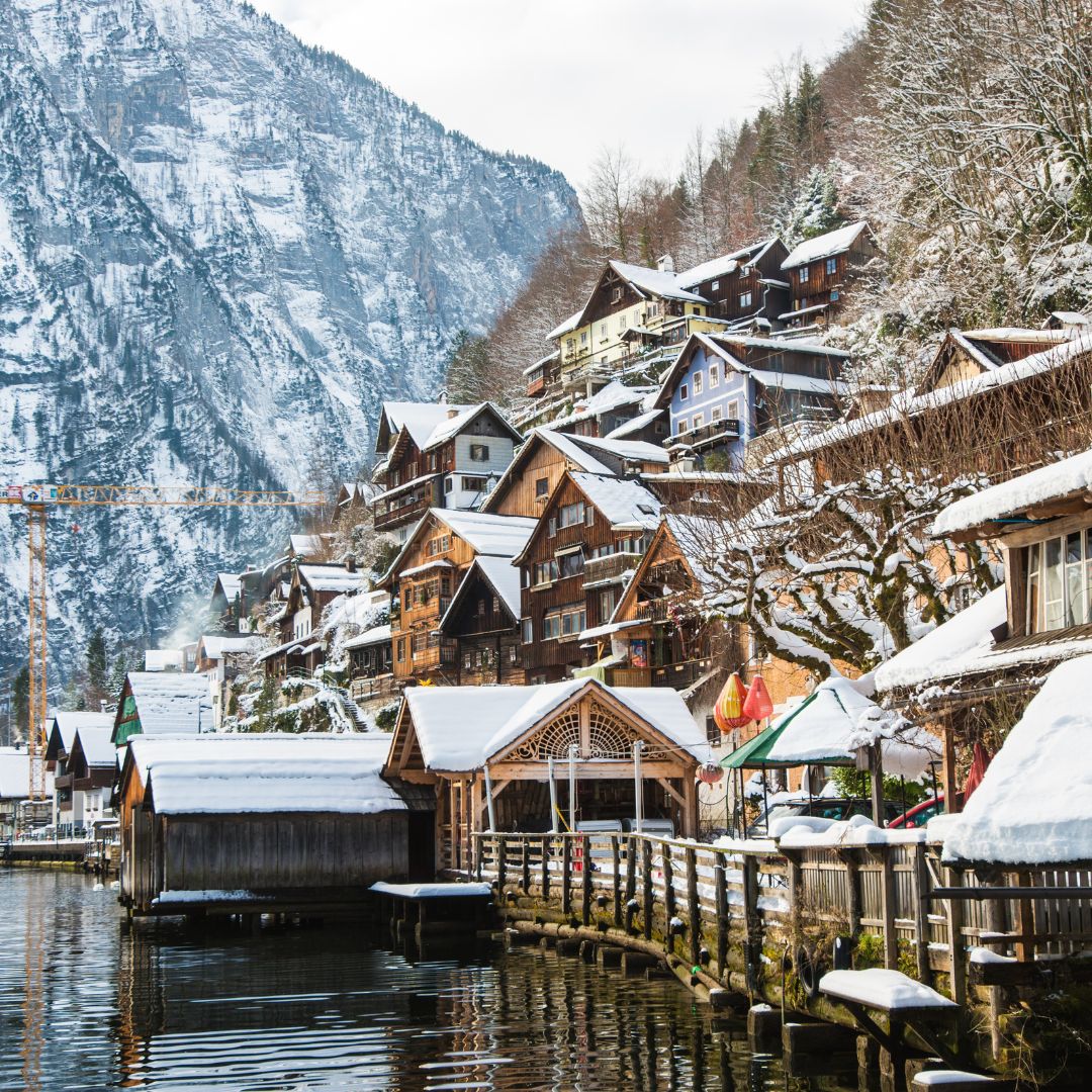Advent : Hallstatt i jezero St. Wolfgang (1 dan)