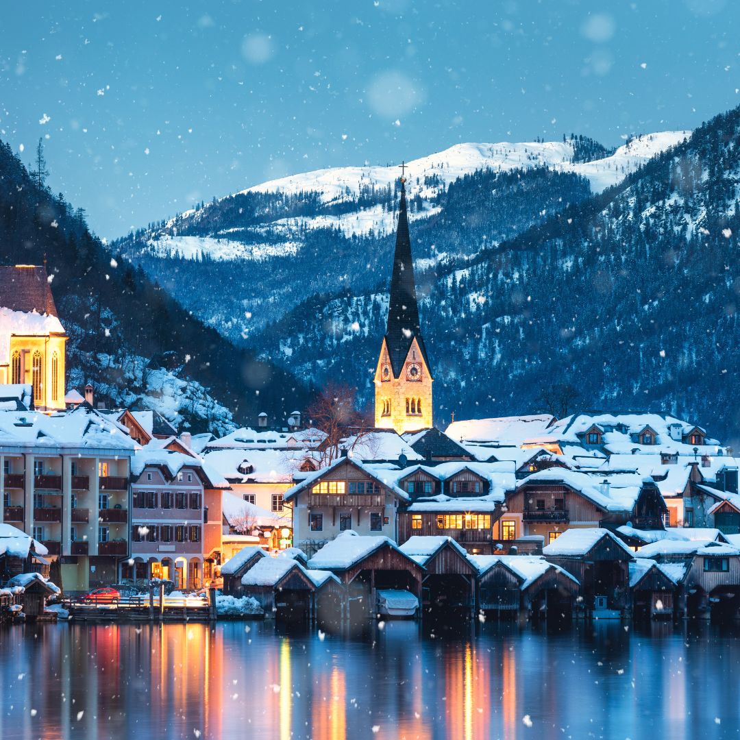 Advent : Hallstatt i jezero St. Wolfgang (1 dan)